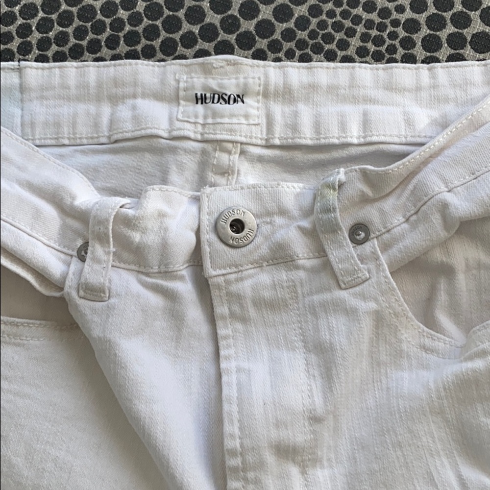 Hudson white jeans boys size 16